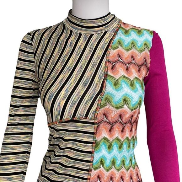 missoni mixed-media crochet fitted blouse - Picture 2 of 4